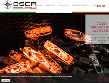 Tablet Screenshot of osca.it