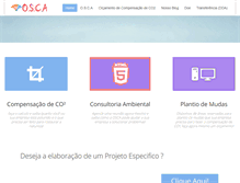 Tablet Screenshot of osca.org.br